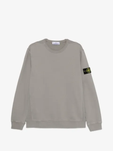 Stone Island logo-patch sweatshirt