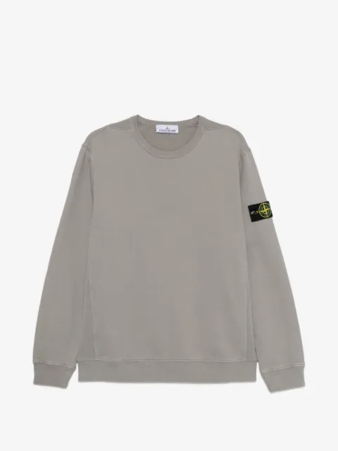 Stone Island logo-patch sweatshirt