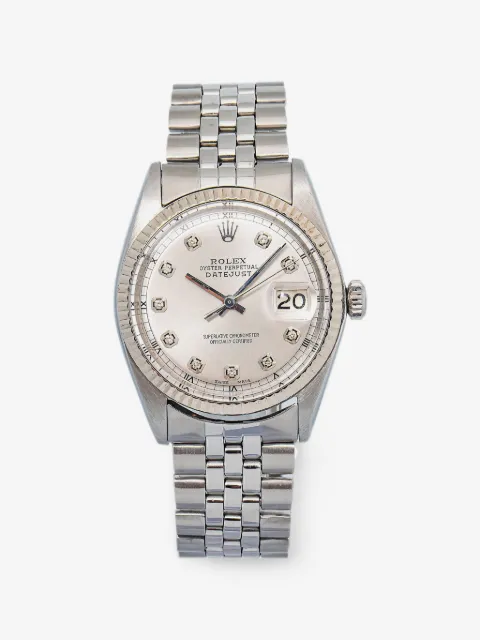Rolex Datejust fluted bezel 36mm watch