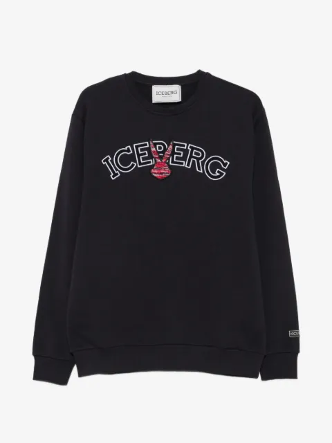 Iceberg Sweatshirt mit Logo-Stickerei