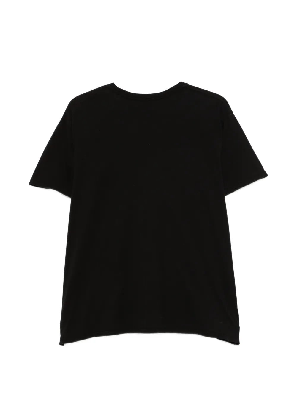 R13 T-shirt met tekst Zwart
