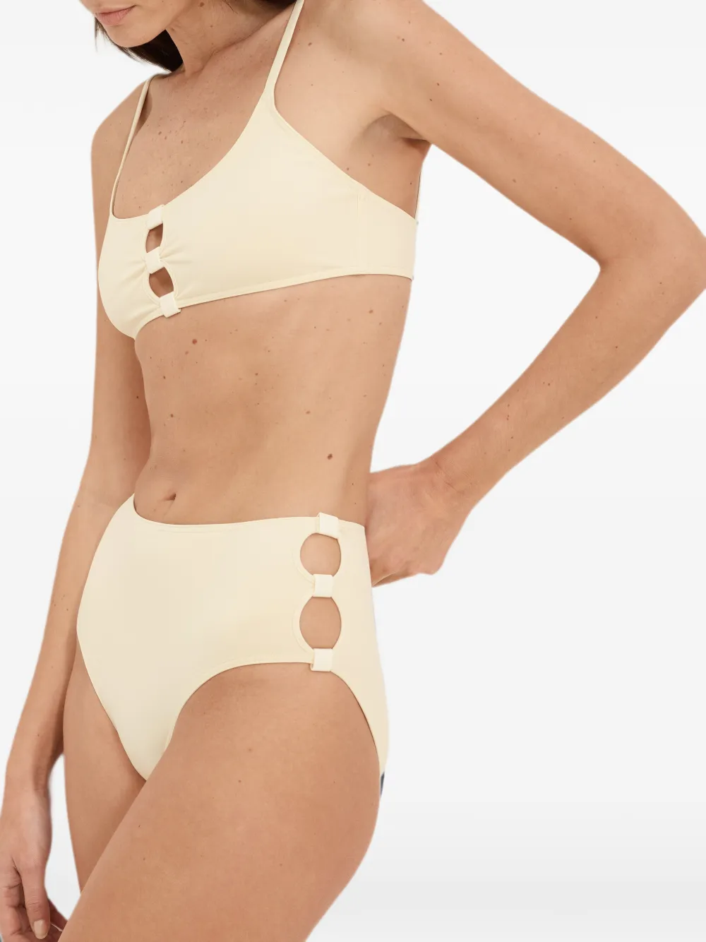 ERES Cycle high-waist bikinislip Beige