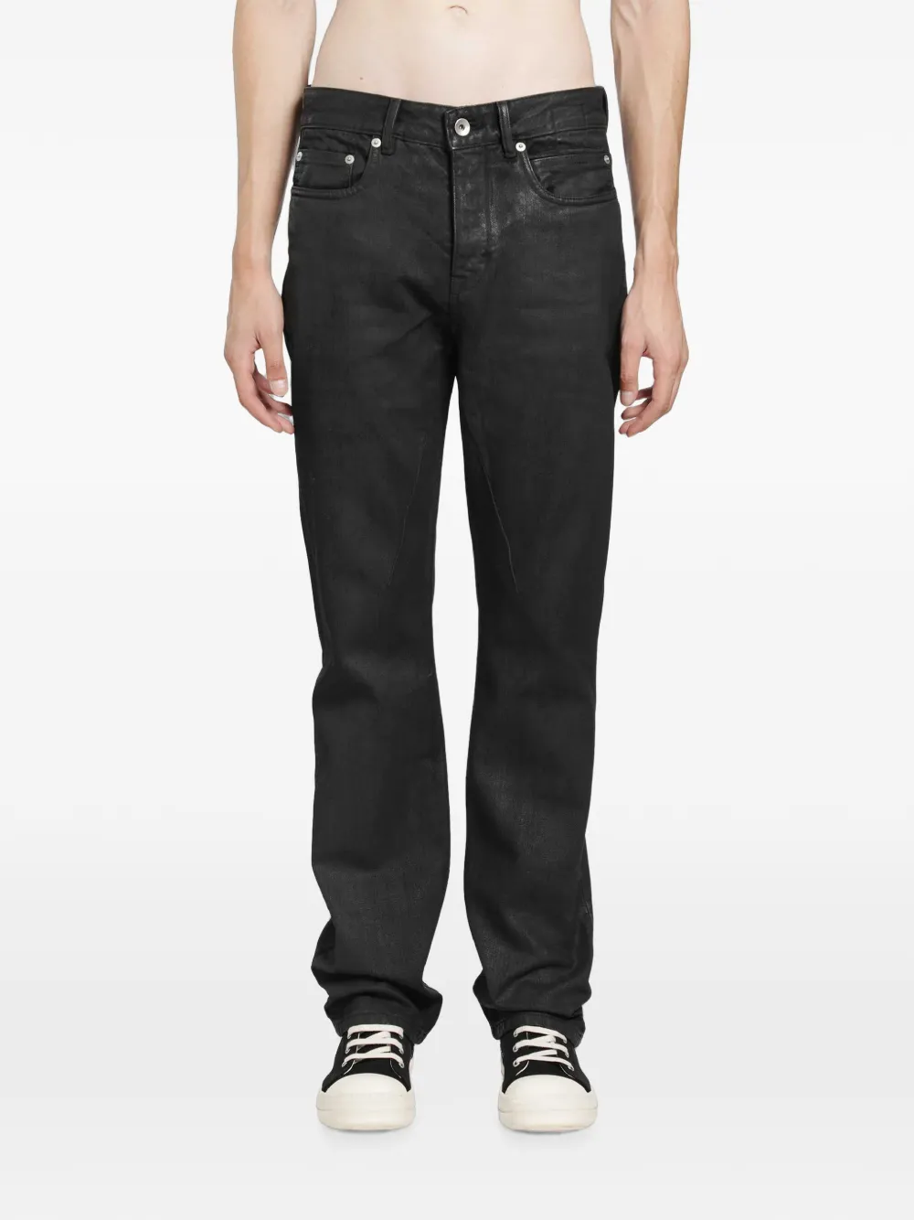Rick Owens DRKSHDW Fog cut jeans - Nero