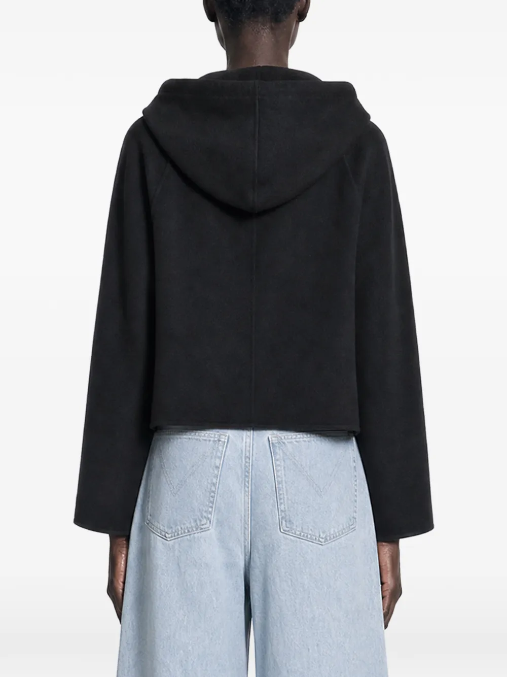 Max Mara Hoodie met ritssluiting Zwart