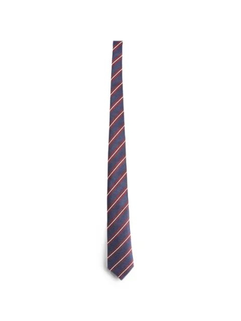 Giorgio Armani silk diagonal-stripe tie