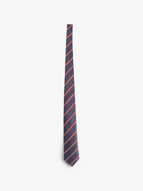 Giorgio Armani silk diagonal-stripe tie