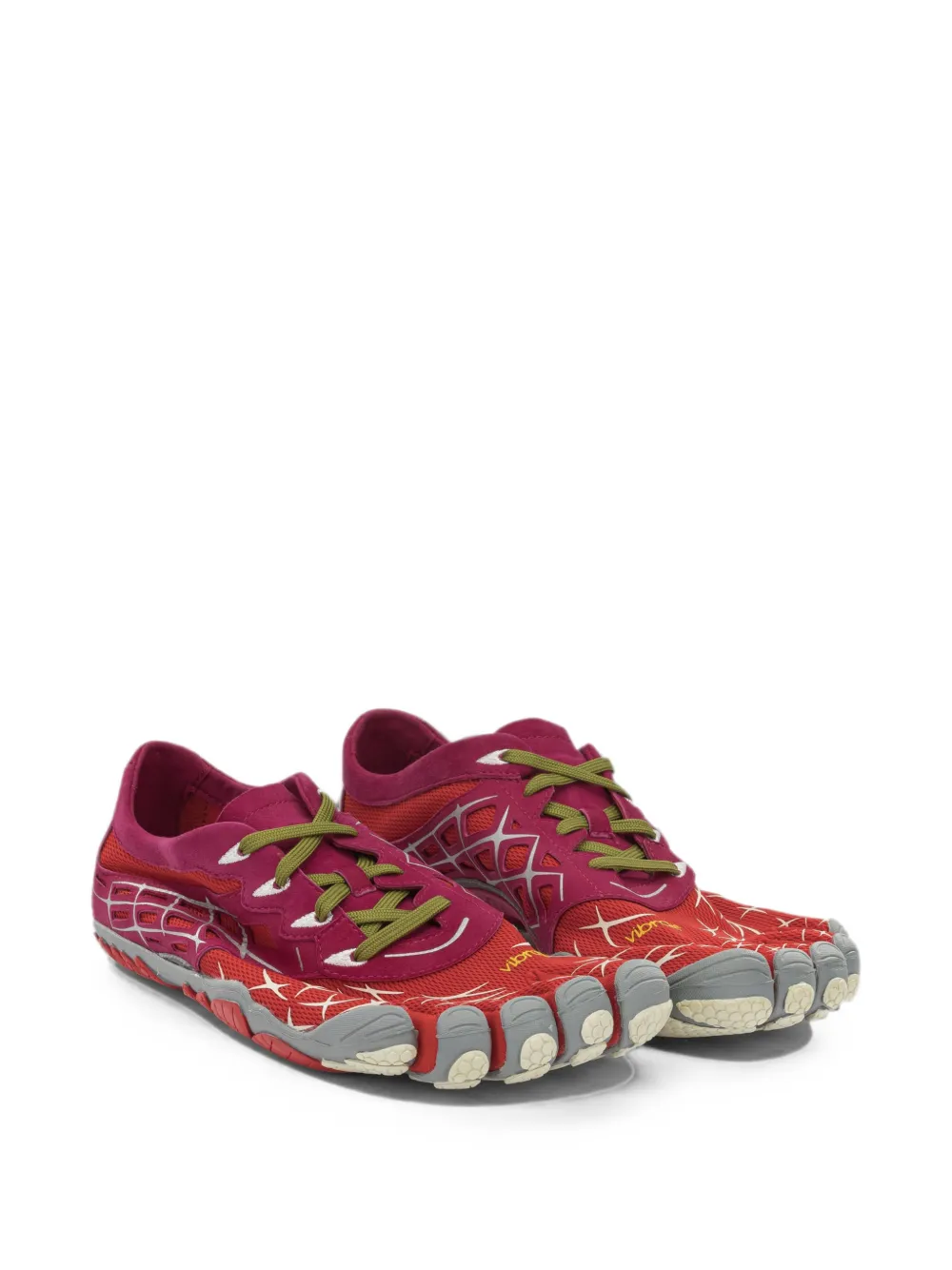 Vibram FiveFingers Seeya LS Evo panelled sneakers Rood