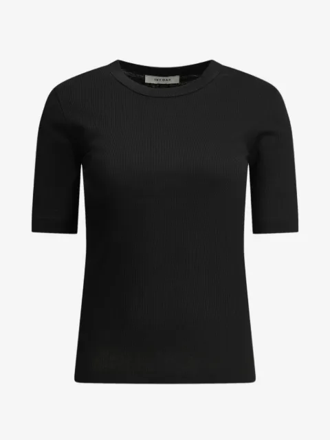 IVY OAK camiseta de canalé de algodón orgánico