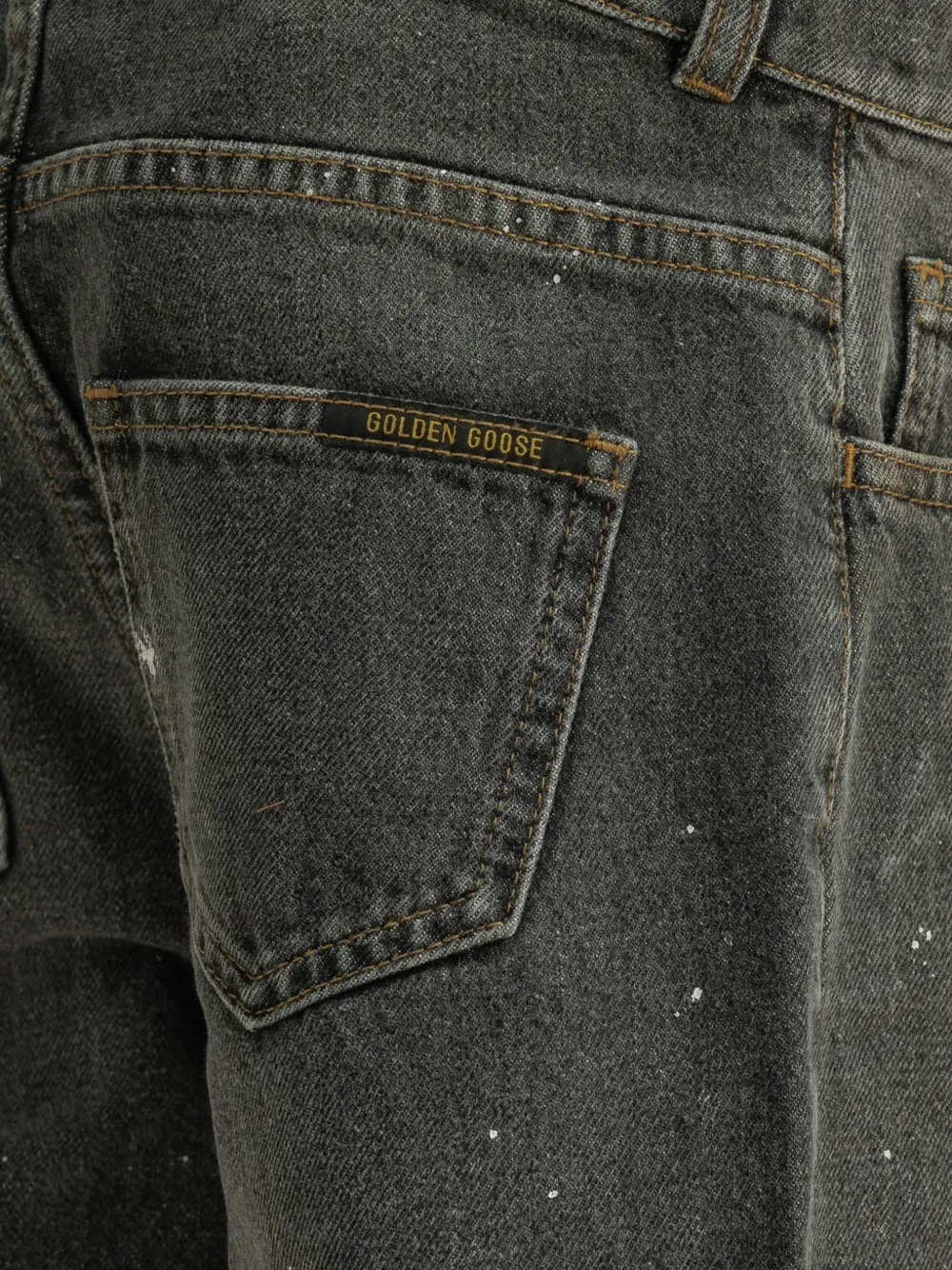Golden Goose Kids Straight jeans Grijs