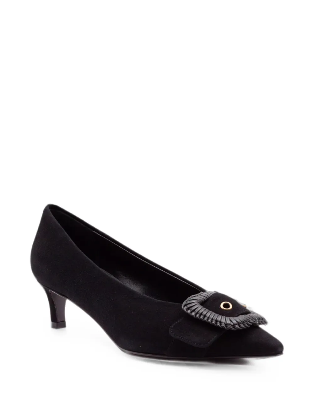 Roberto Festa Mirella braided-detail pointed-toe pumps Zwart