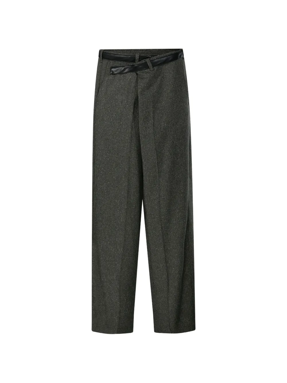 DARKPARK belted palazzo pants - Grün