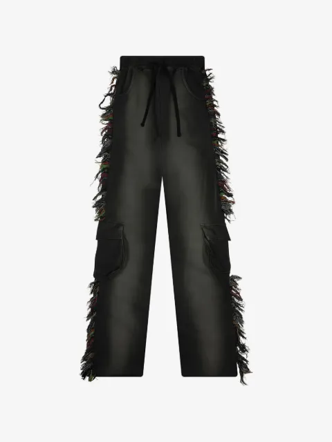 Alchemist Know U Rider fringe-trimmed cargo pants