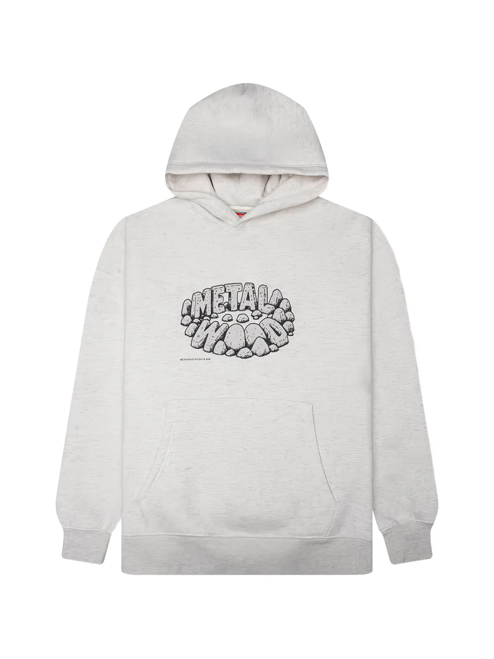 Metalwood Studio Stonehenge graphic-print hoodie - Grau