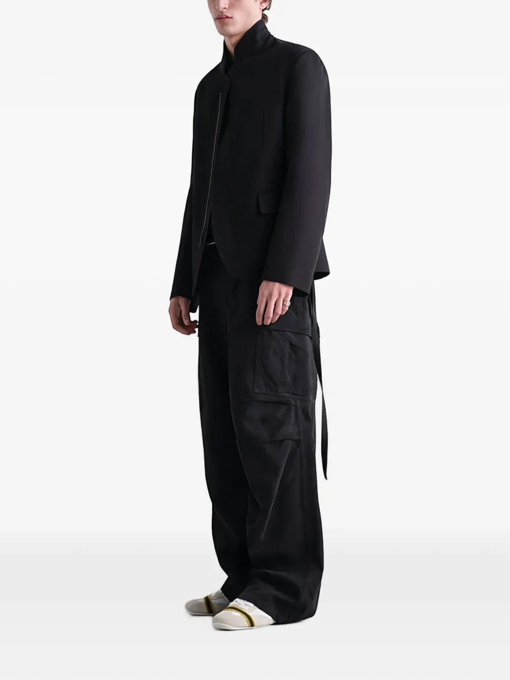 FENDI Jack met klepzak Zwart