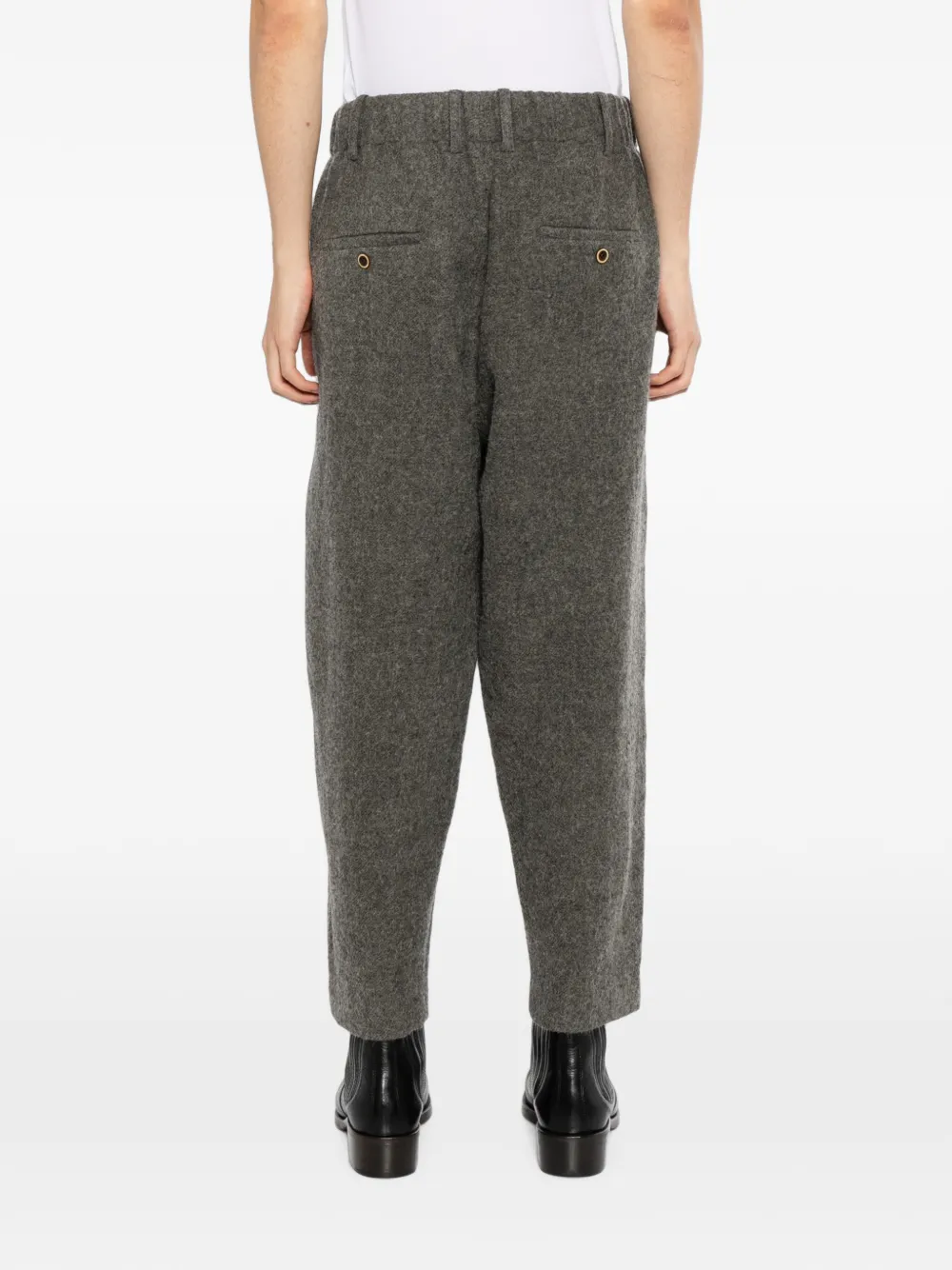 Uma Wang Broek met trekkoord Grijs
