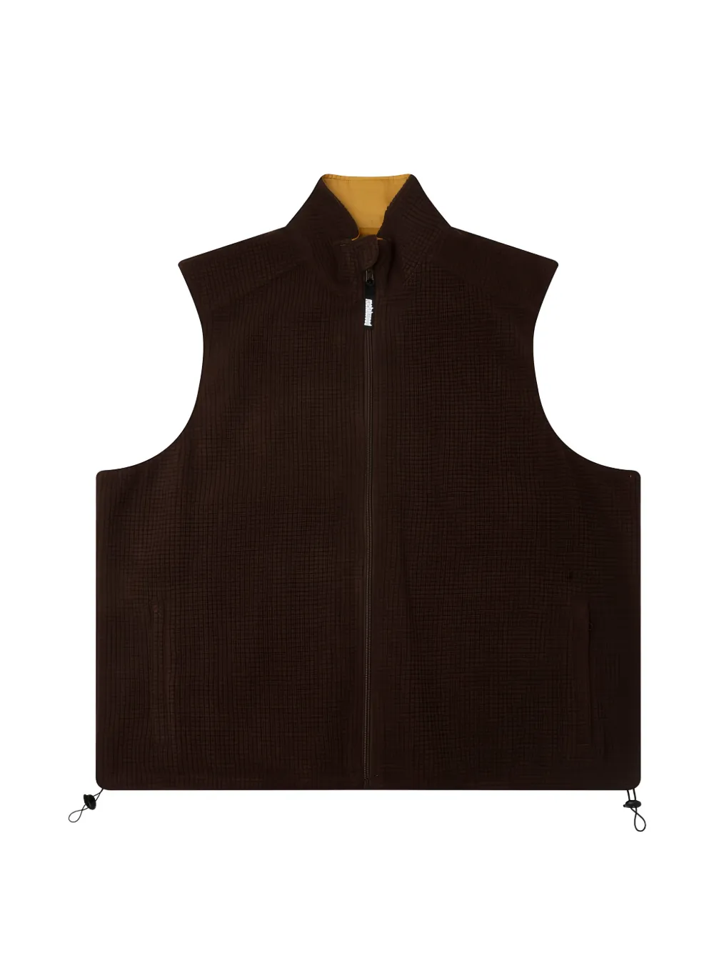 Metalwood Studio Trail Mix reversible vest - Braun