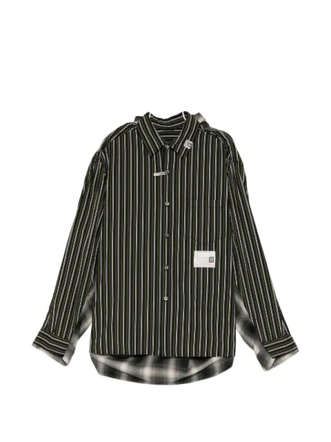 Maison MIHARA YASUHIRO front back docking shirt