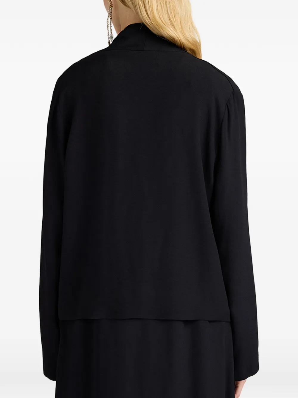 MOMONÌ Elvika pinwale corduroy jacket Zwart