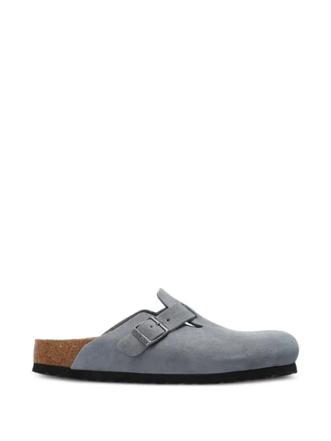 Birkenstock boston buckle-strap clogs