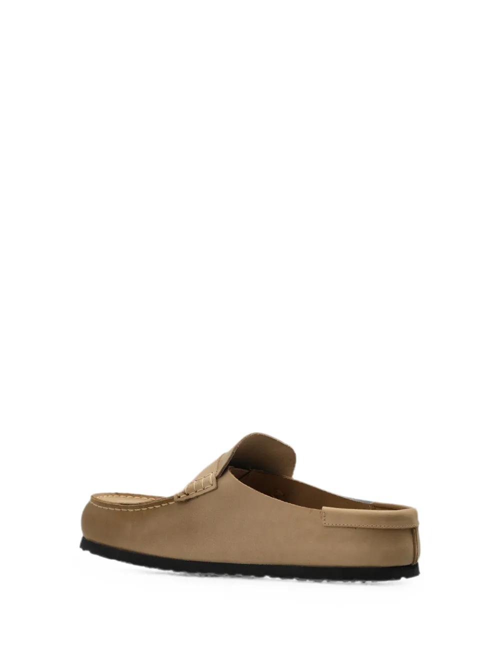 Birkenstock Naples leather loafers Beige