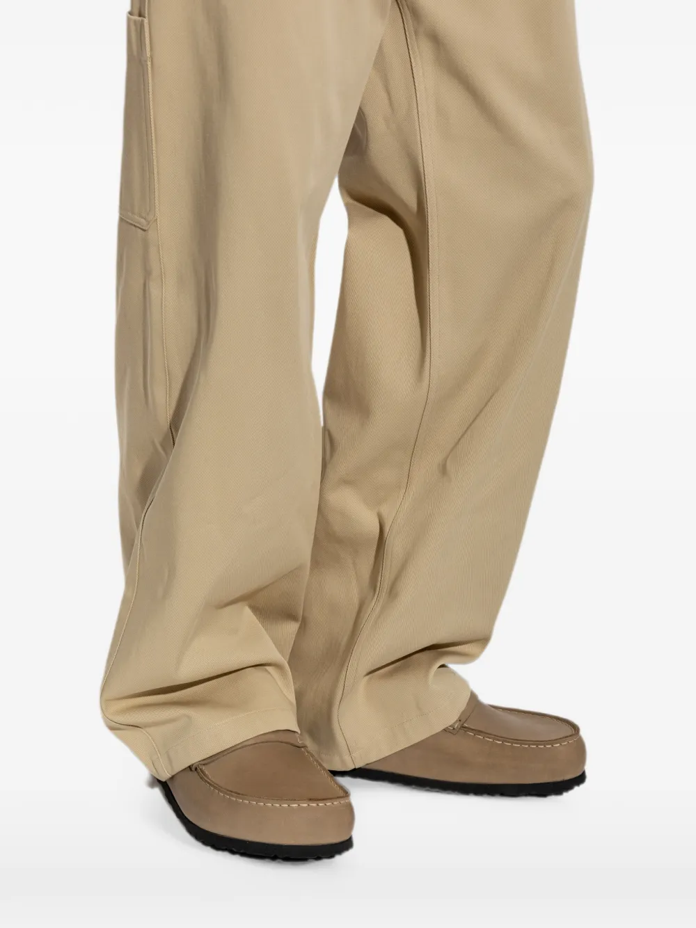 Birkenstock Naples leather loafers Beige