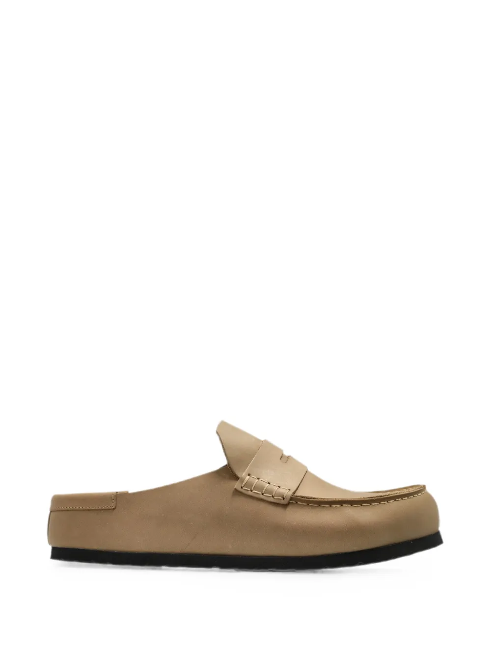 Birkenstock Naples leather loafers - Nude