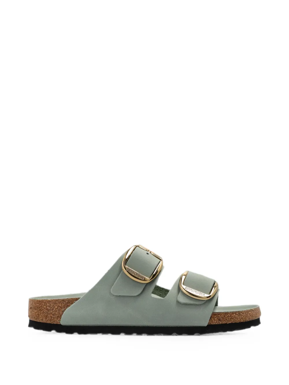 Birkenstock Arizona Big Buckle slides Groen