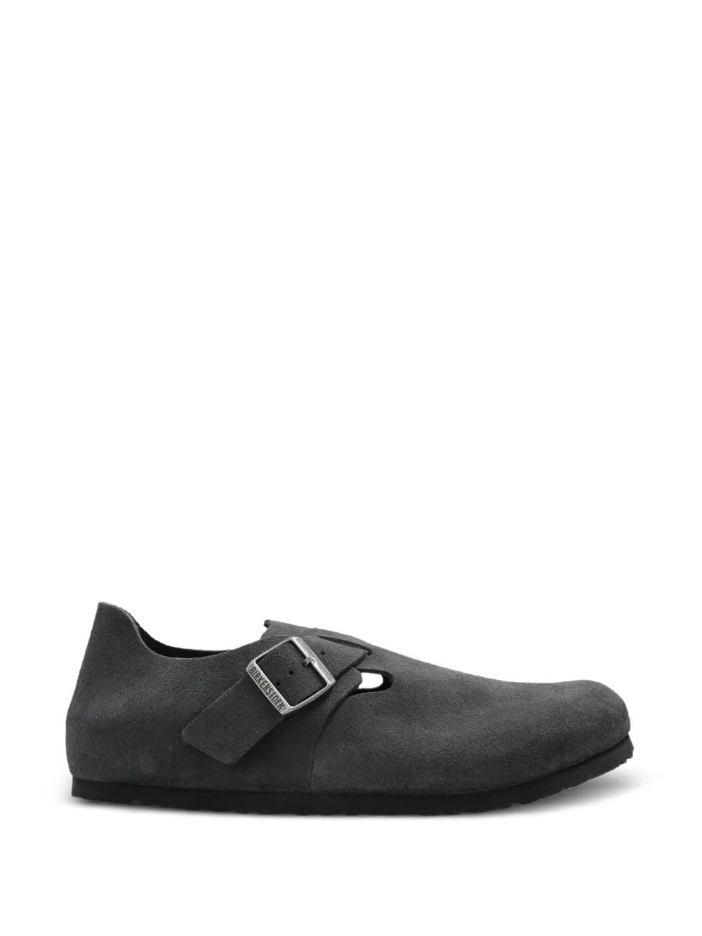 Birkenstock London buckle-strap loafers Grijs