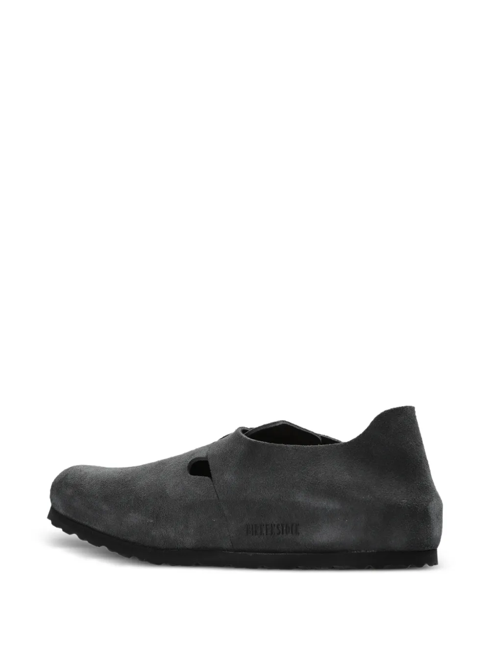 Birkenstock London buckle-strap loafers Grijs