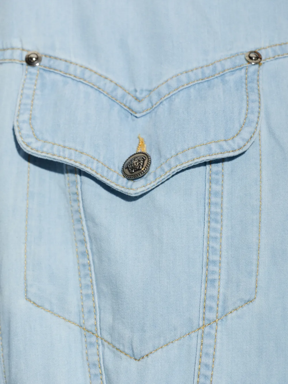 Versace Jack met elastische taille Blauw