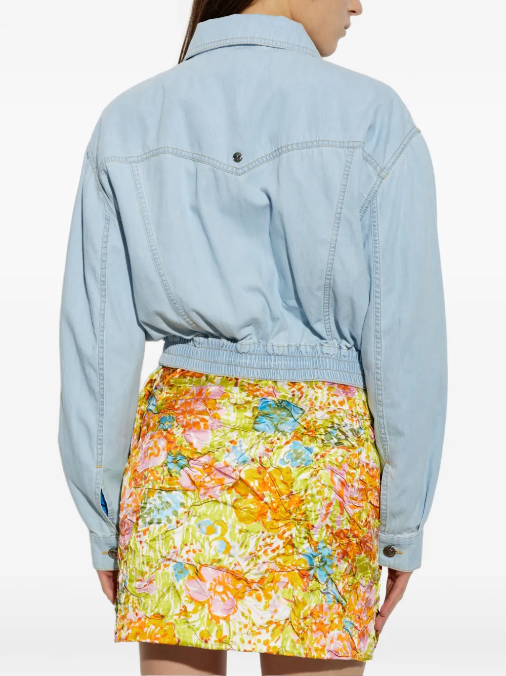 Versace Jack met elastische taille Blauw
