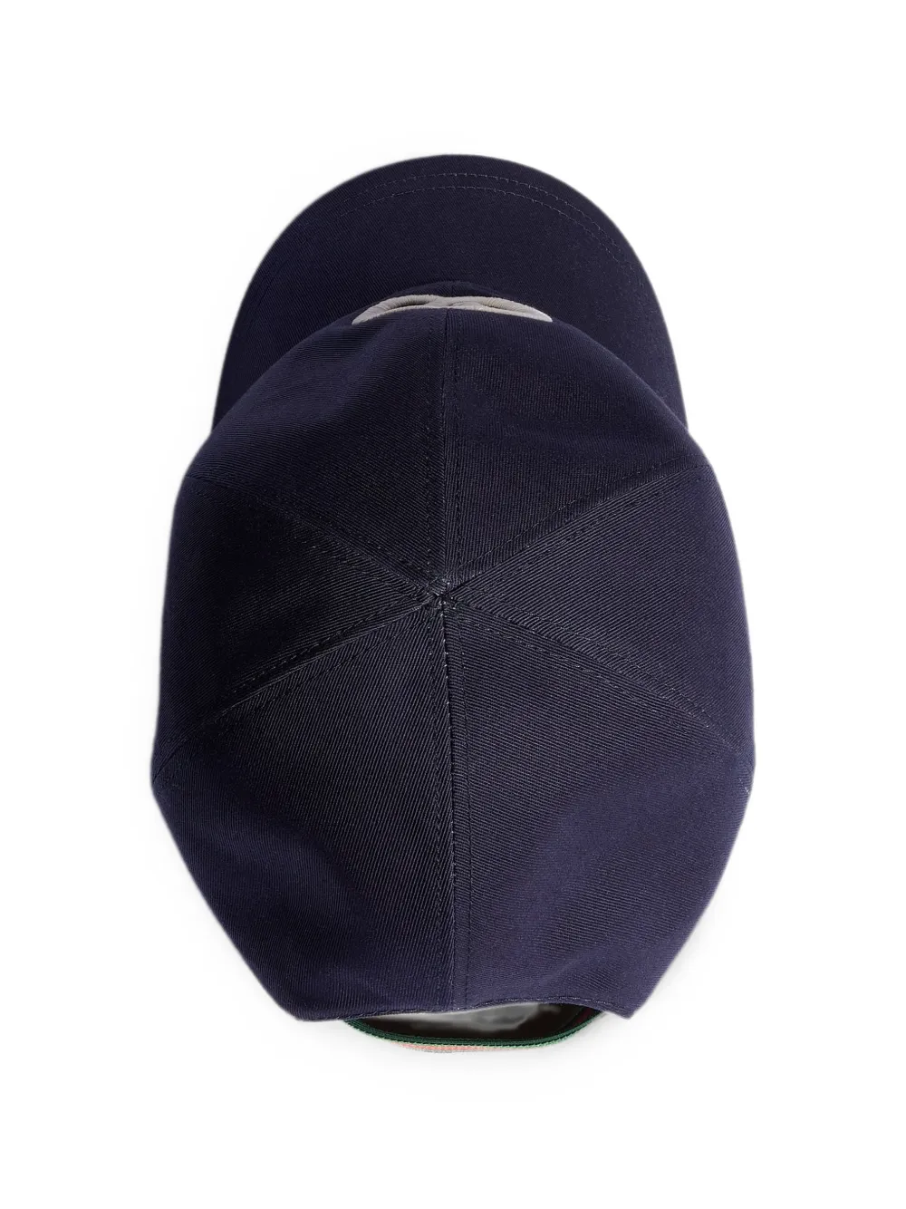 Gucci Kids Double G Web honkbalpet Blauw