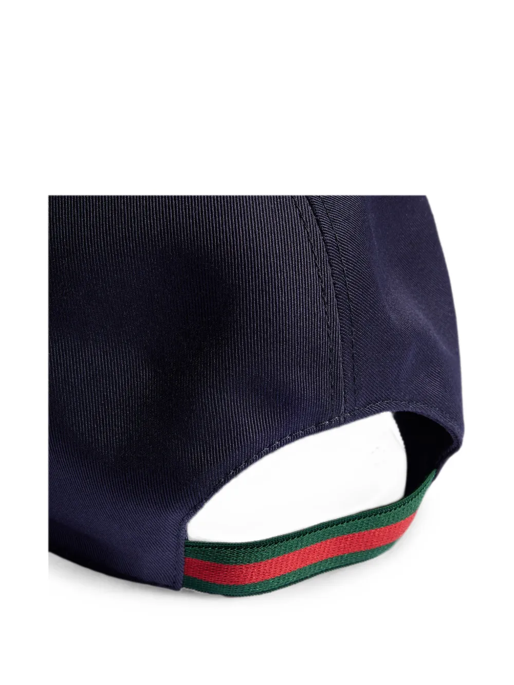 Gucci Kids Double G Web honkbalpet Blauw
