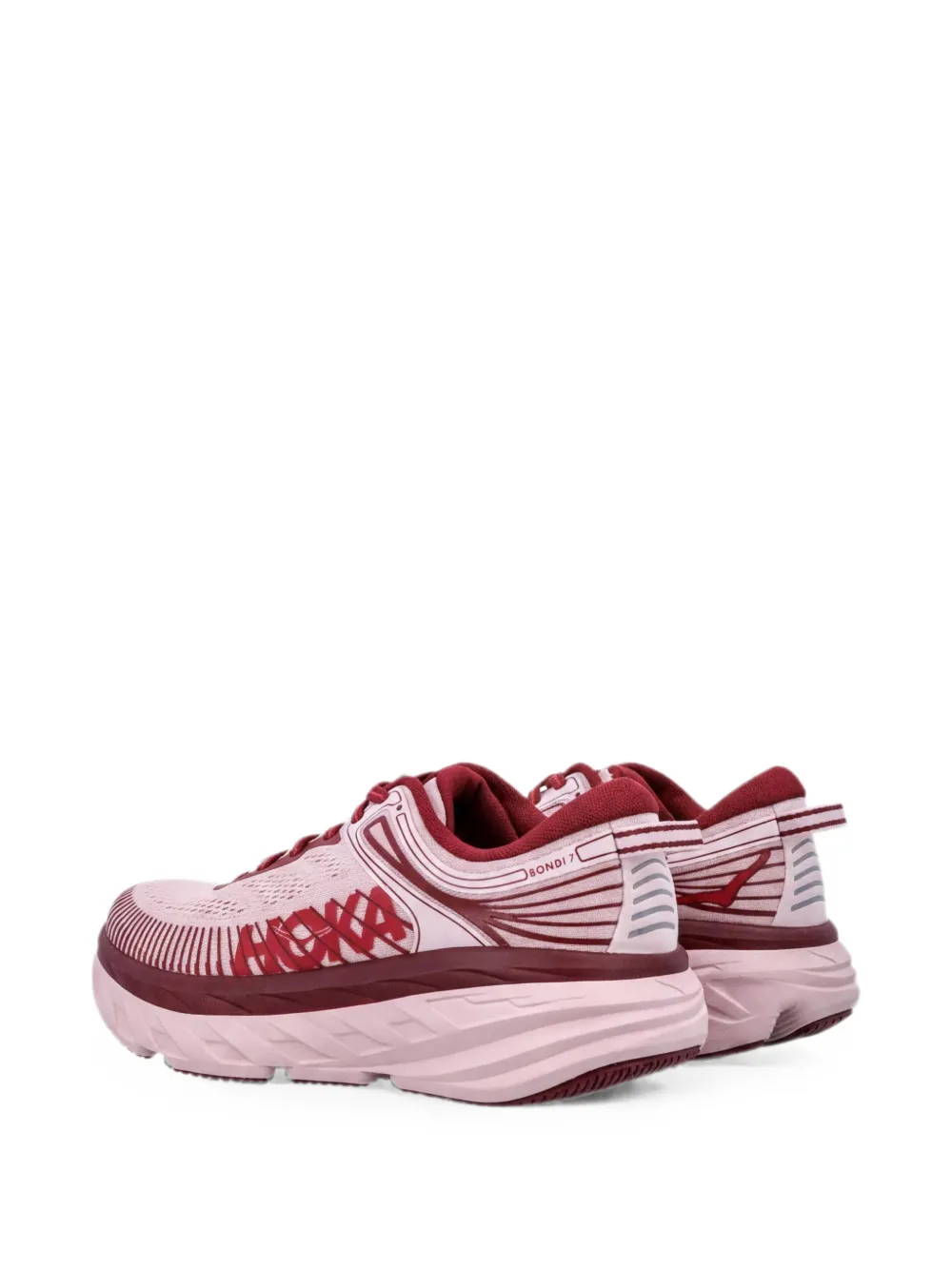 HOKA Bondi 7 sneakers Roze