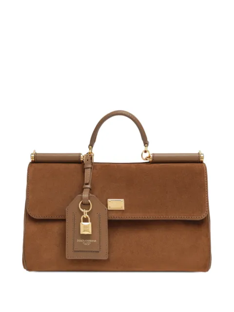 Dolce & Gabbana medium My Sicily handbag in split calfskin