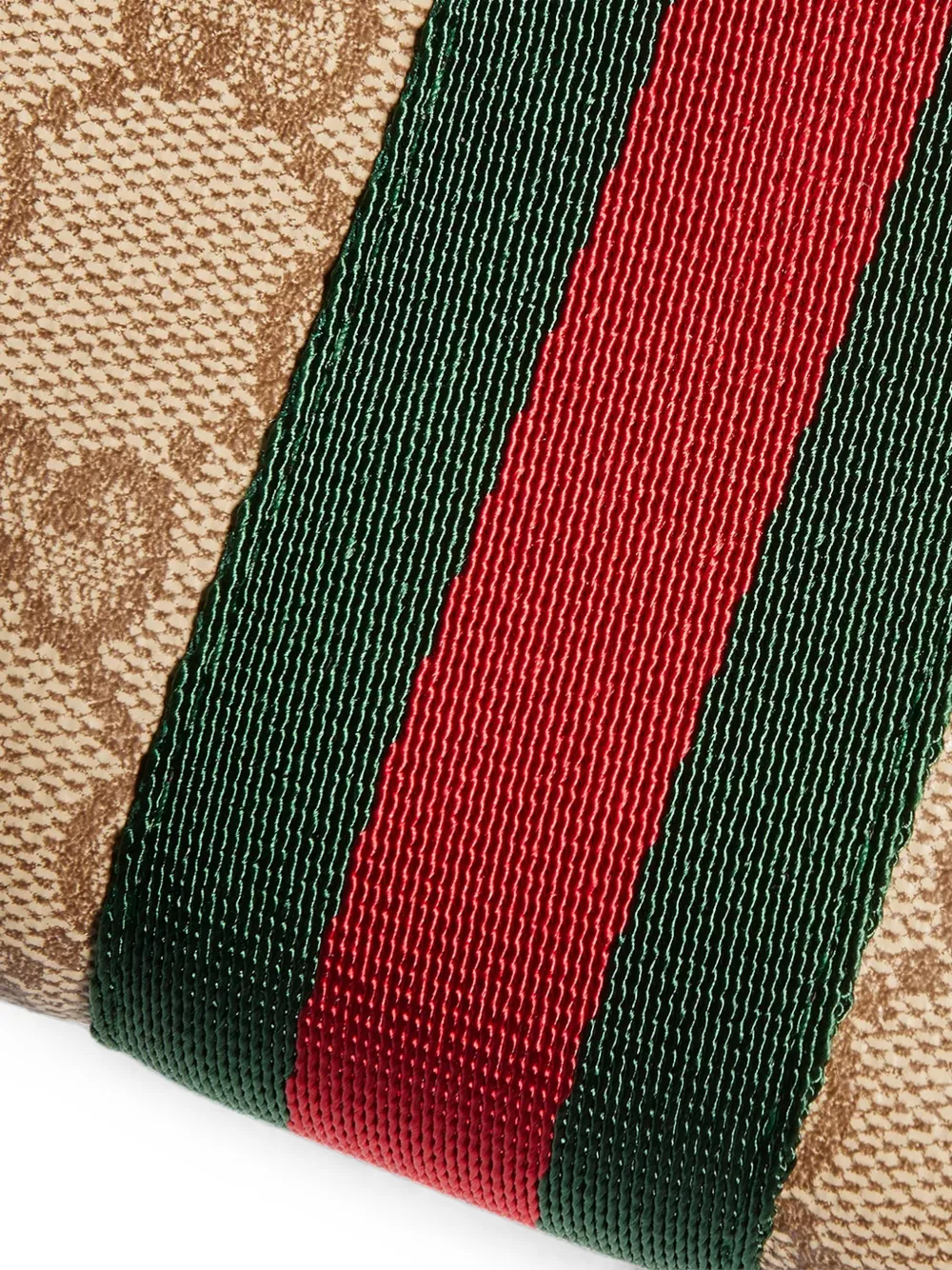 Gucci Kleine portemonnee met Web Beige
