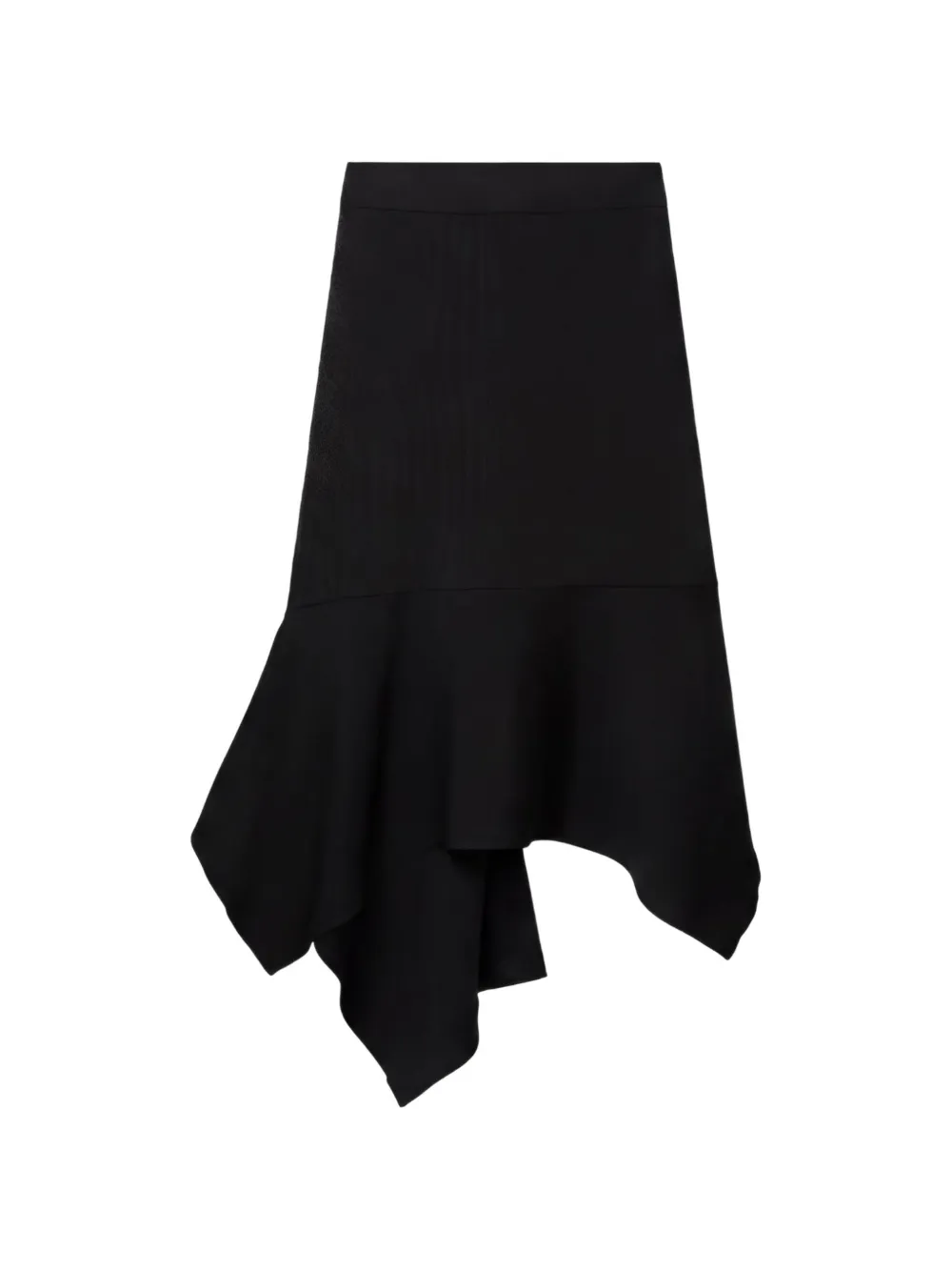 Stella McCartney rib-knit skirt - Nero