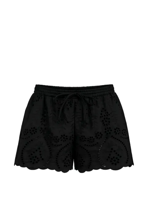Natalie Martin Jasper broderie-anglaise beach shorts