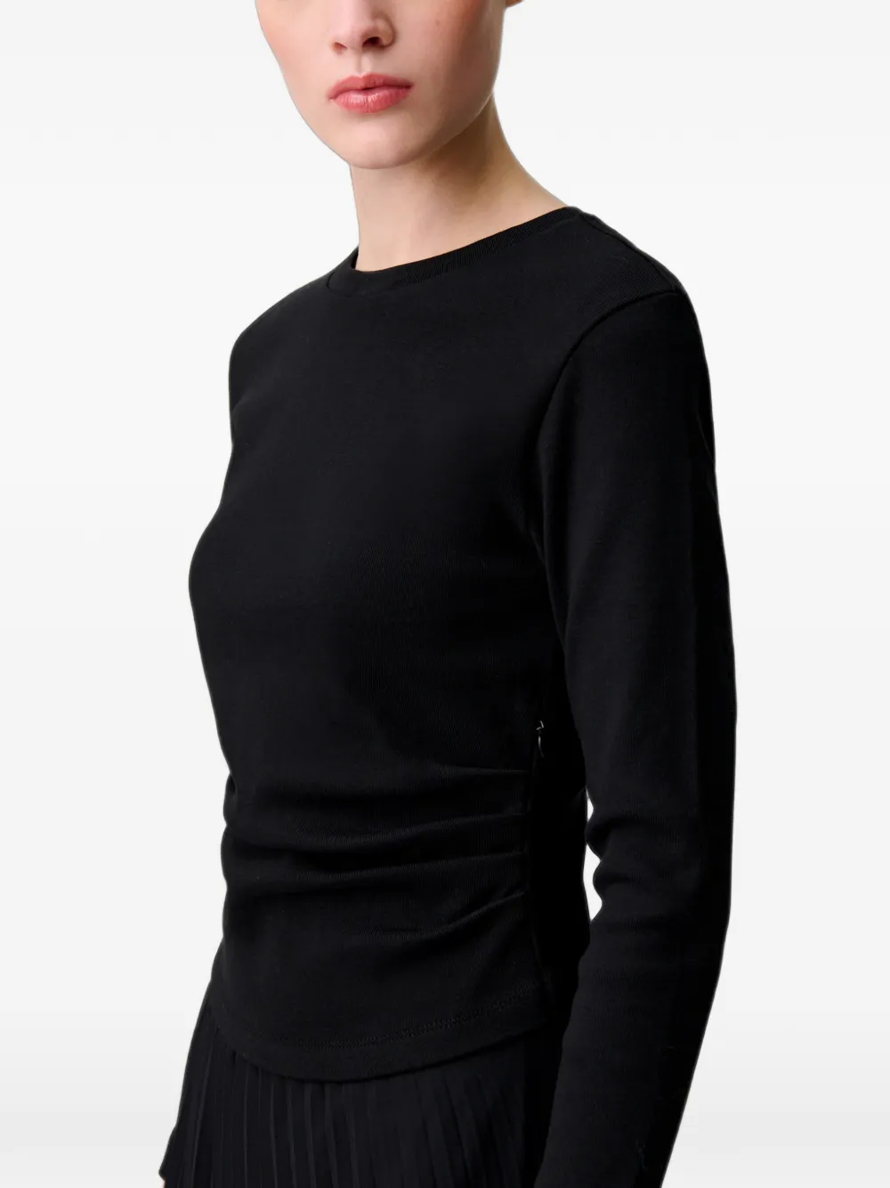 Claudie Pierlot T-shirt midi-jurk Zwart