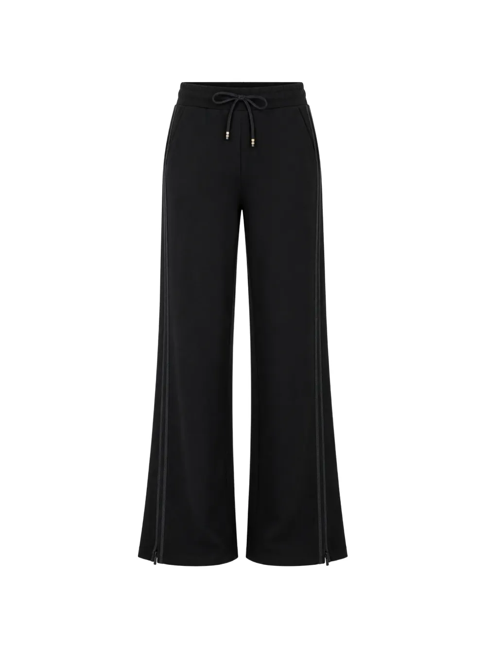 The Upside Roma side-stripe track pants - Schwarz
