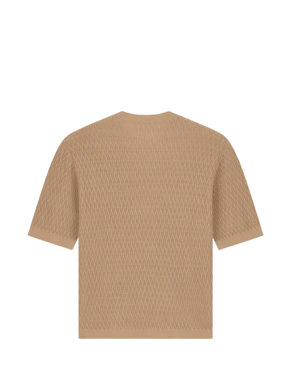Emporio Armani T-shirt met korte mouwen Beige