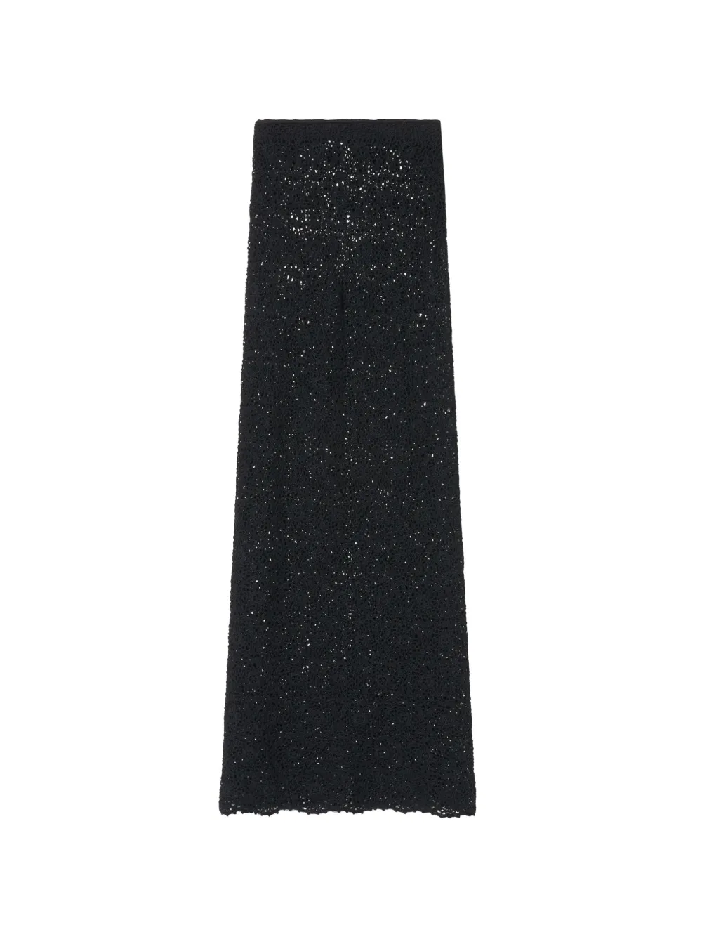 Nili Lotan Nika knitted maxi skirt - Nero