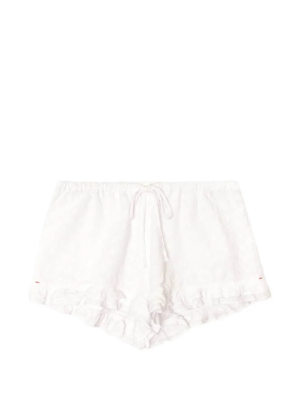 Xirena Mimi ruffled mini shorts - Bianco