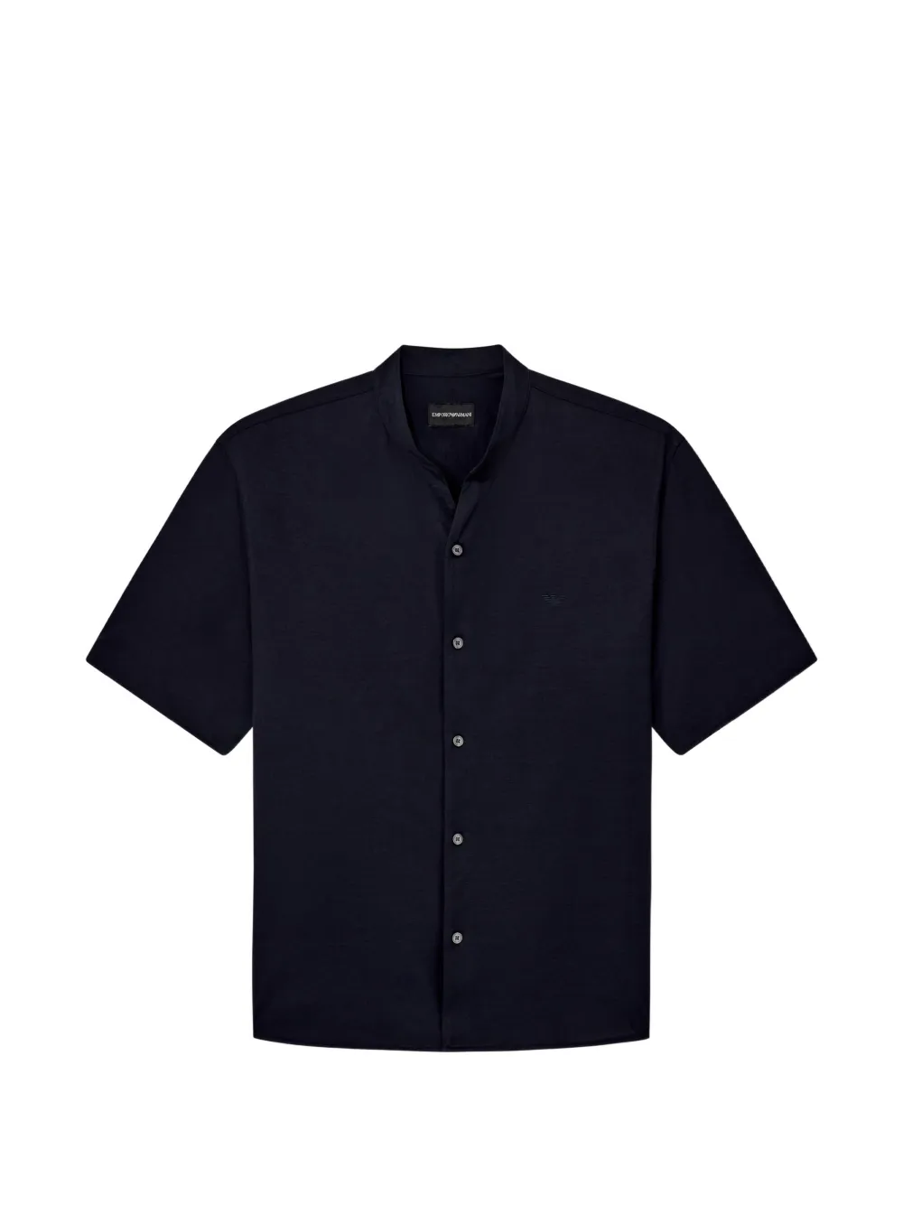 Emporio Armani Hemd mit kurzen Ärmeln - Blau