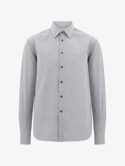 Ferragamo micro-patterned shirt