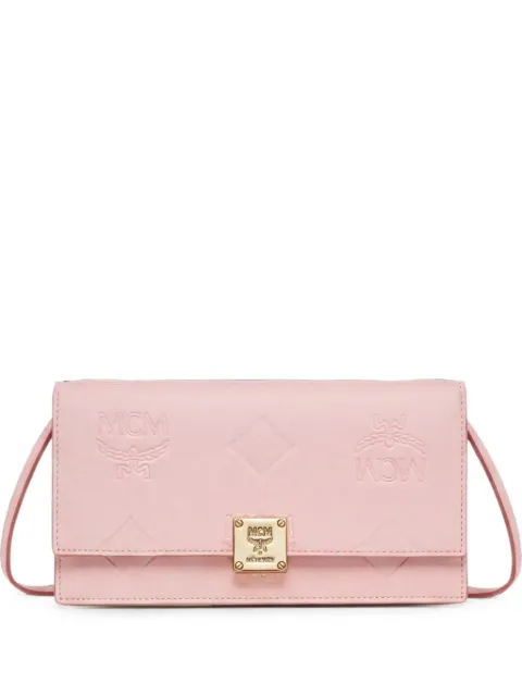 MCM Aren logo-embossed chain shoulder bag