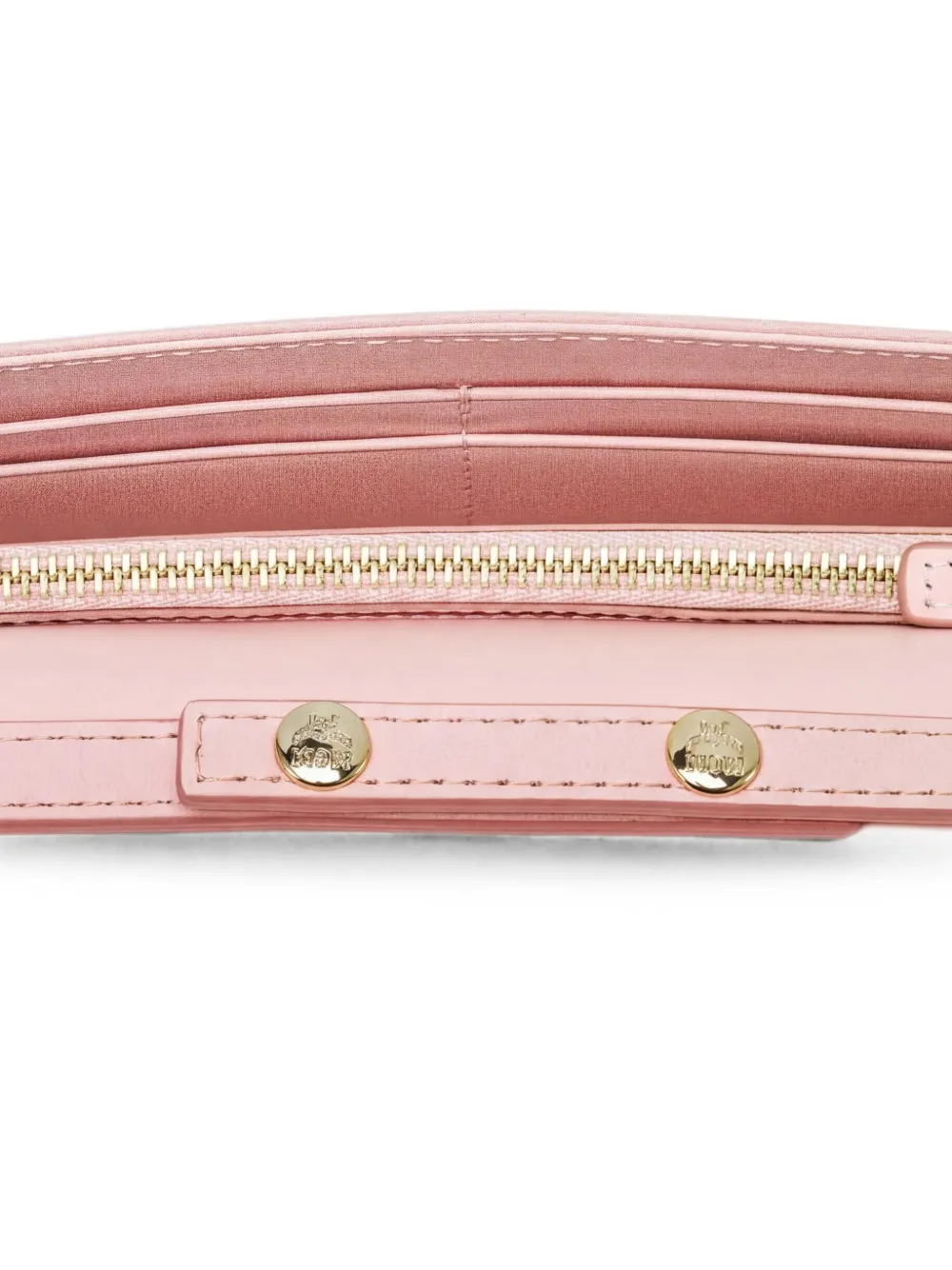 MCM Aren schoudertas met ketting en logo-reliëf Roze