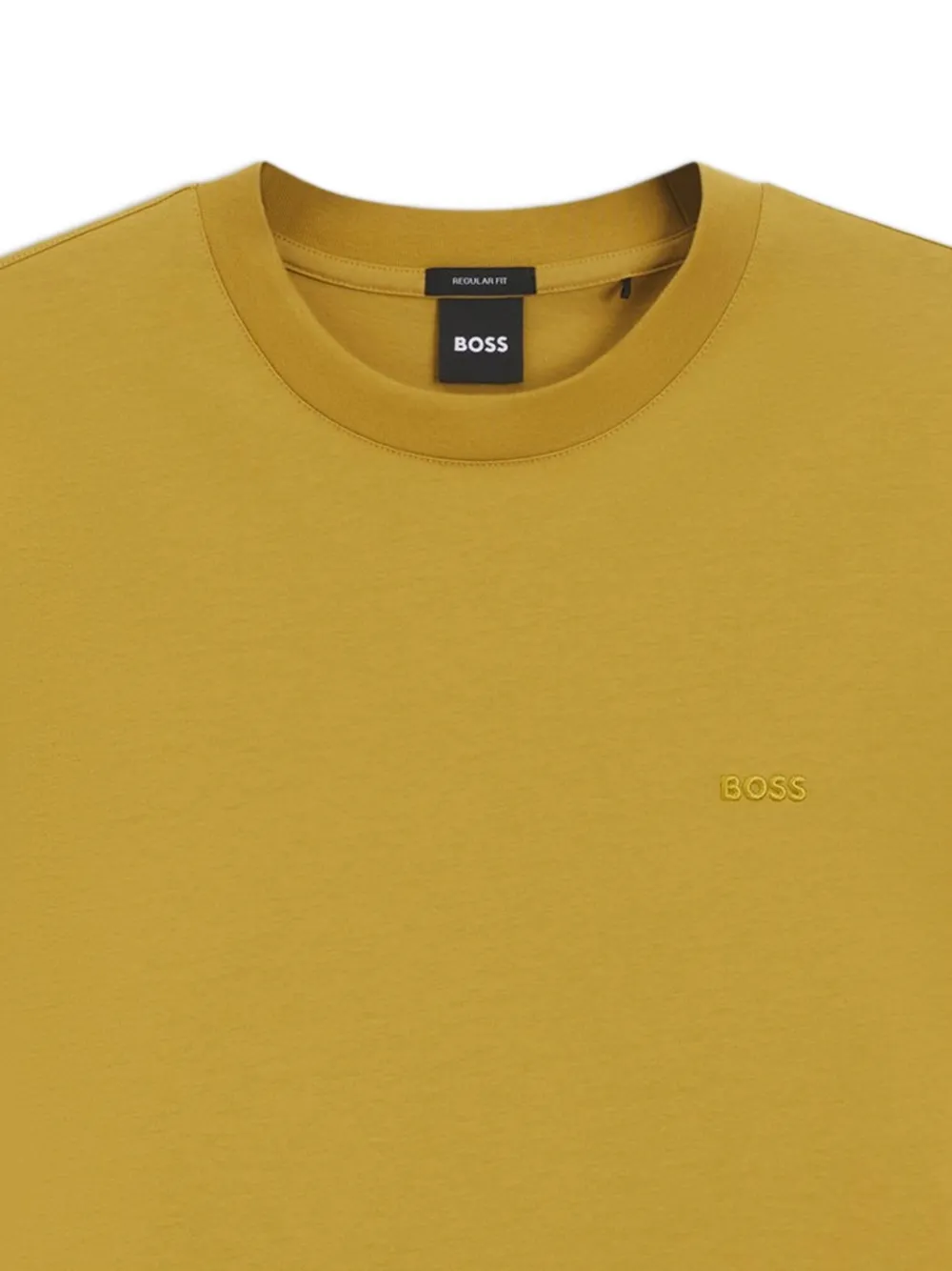 BOSS Thompson 01 T-shirt Geel