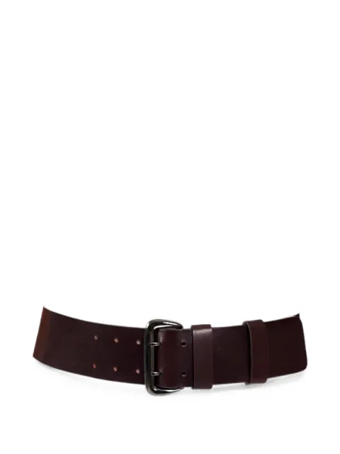 Barbara Bui wide-buckle calf leather belt