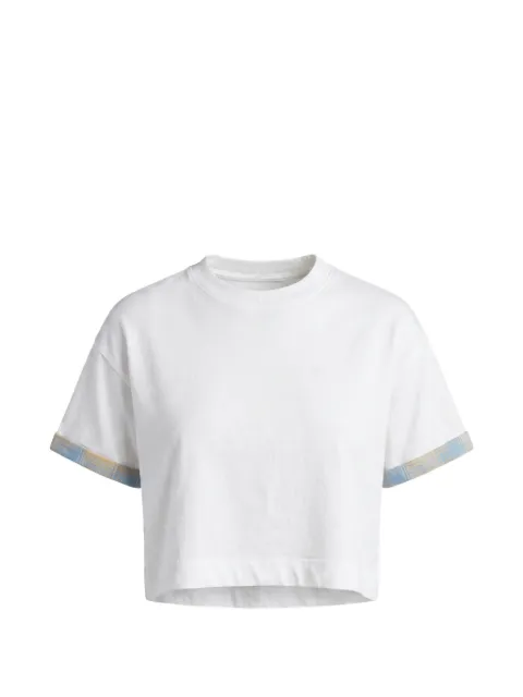 ASKK NY check-cuff T-shirt